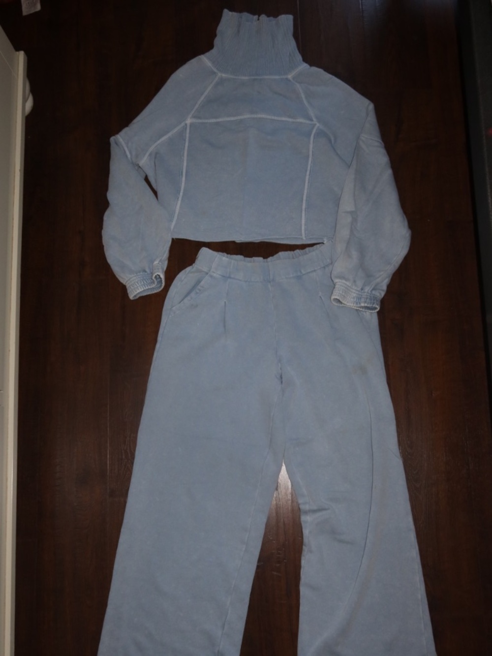 Blue Aerie sweat set